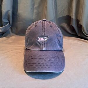 Vineyard Vines Navy Blue Women’s Baseball Hat 6-panel Cotton Twill Adjustable